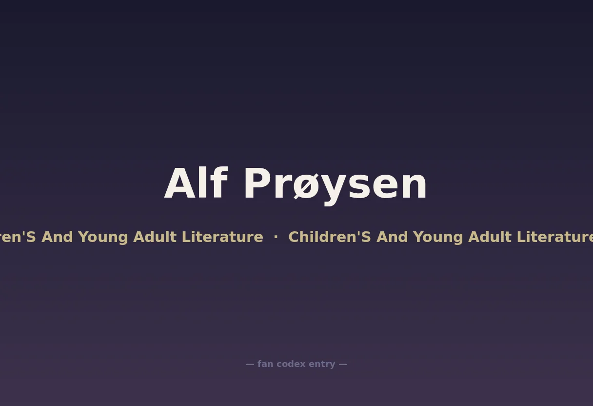 Alf Prøysen