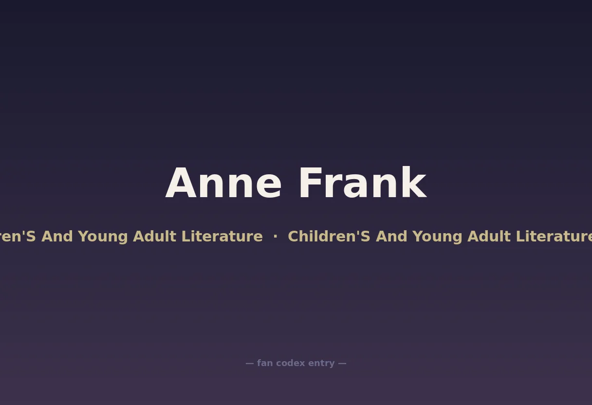 Anne Frank