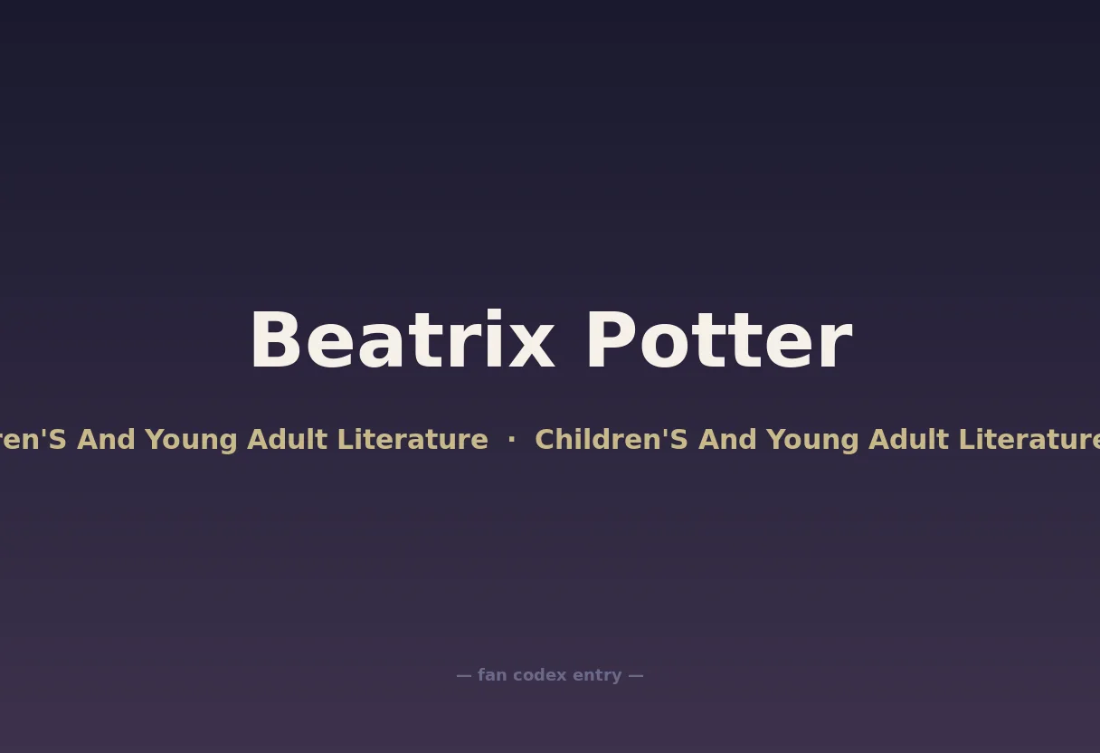 Beatrix Potter