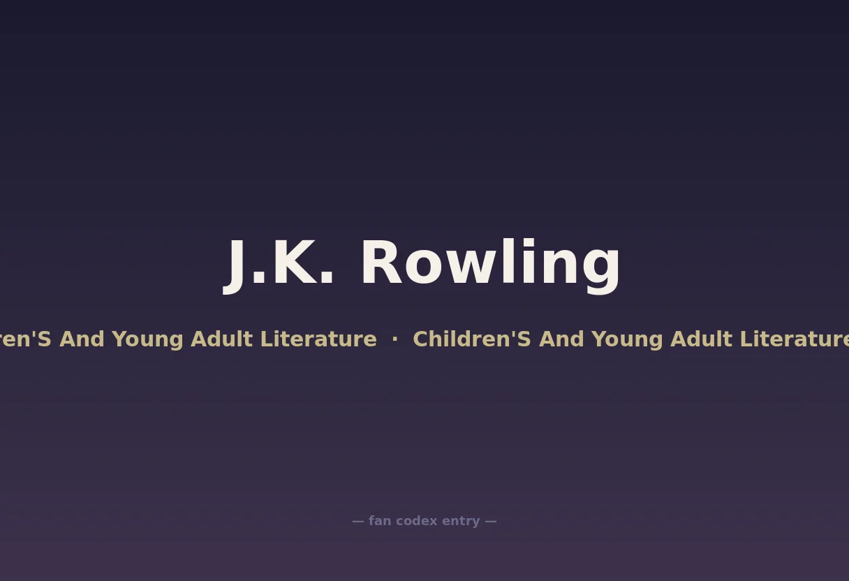 J.K. Rowling