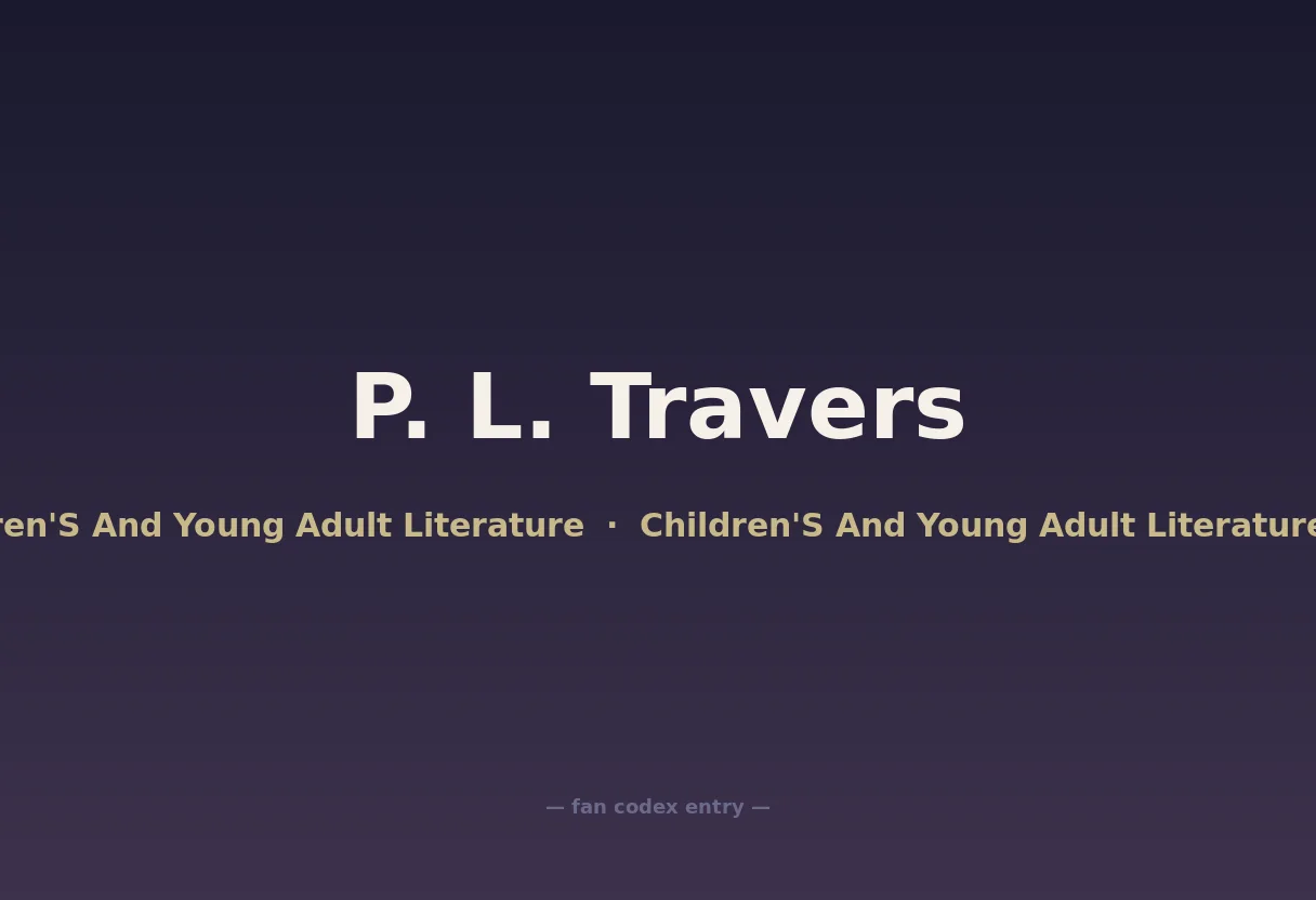 P. L. Travers