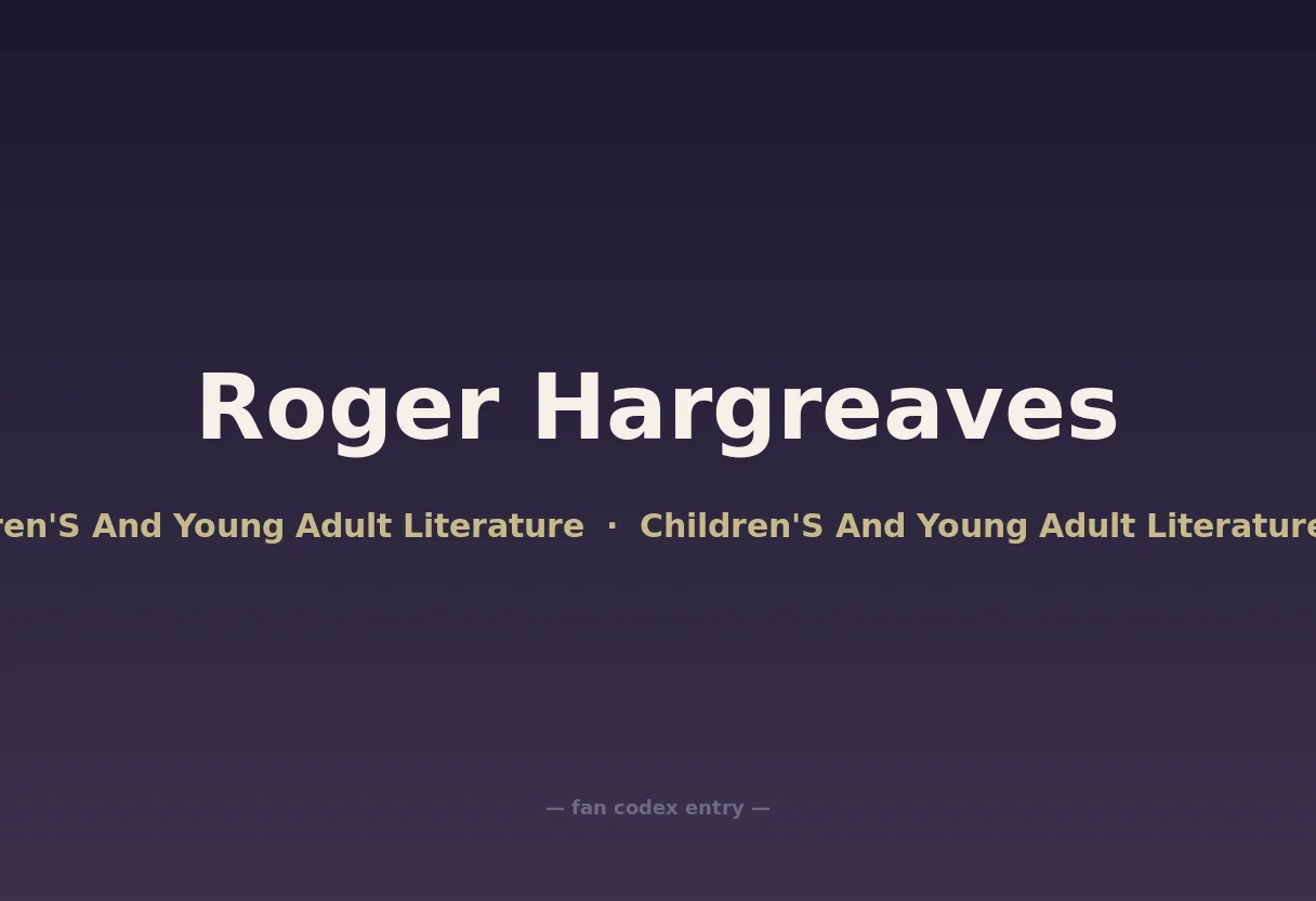 Roger Hargreaves