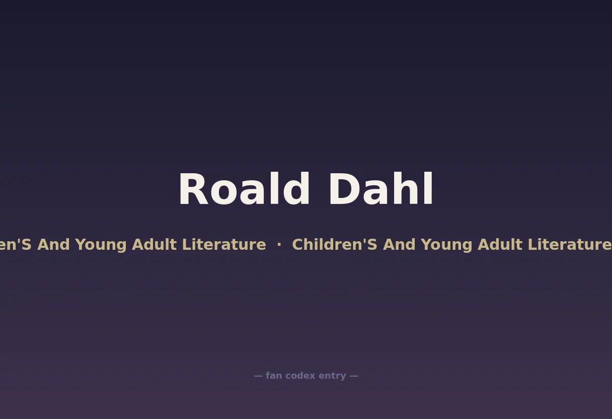 Roald Dahl